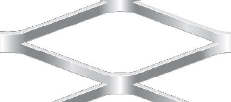 Streckgitter aus Stahl blank | 1000 x 2000 mm | Rhombusmasche | 115 x 42 x 6 x 3 | Durchlass 71%