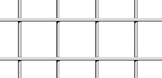Schweißgitter aus Stahl blank | Maschenweite: 20 x 20 mm | Drahtstärke: 2,5 mm | 1000 x 2000 mm | Durchlass 78%