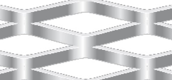 Streckgitter aus Stahl blank | 1500 x 3000 mm | Rhombusmasche | 62 x 23 x 7 x 3 | Durchlass 39%