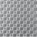 Blech aus Edelstahl 1.4301 2 R mit Folie gebürstet | Dekor Karo | 1,5 x 1250 x 2500 mm