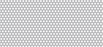 Lochblech aus Stahl blank | 0,75 x 1000 x 2000 mm | Rv 1,5-2,5 | Durchlass 32,65%