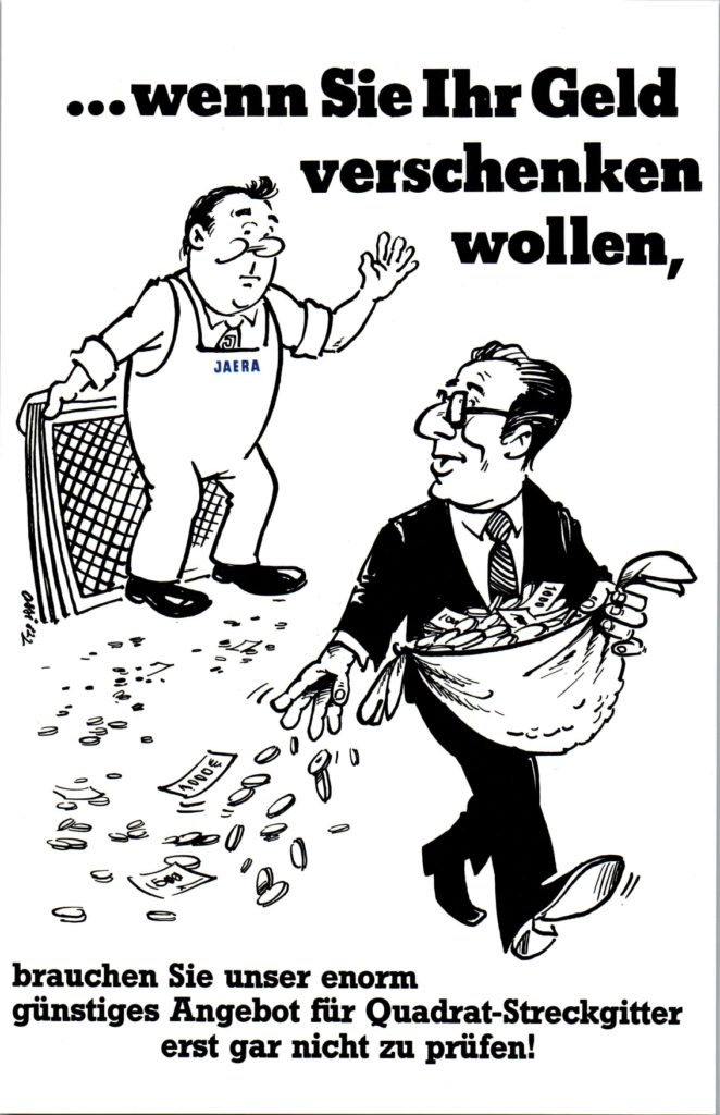 Historischer Flyer