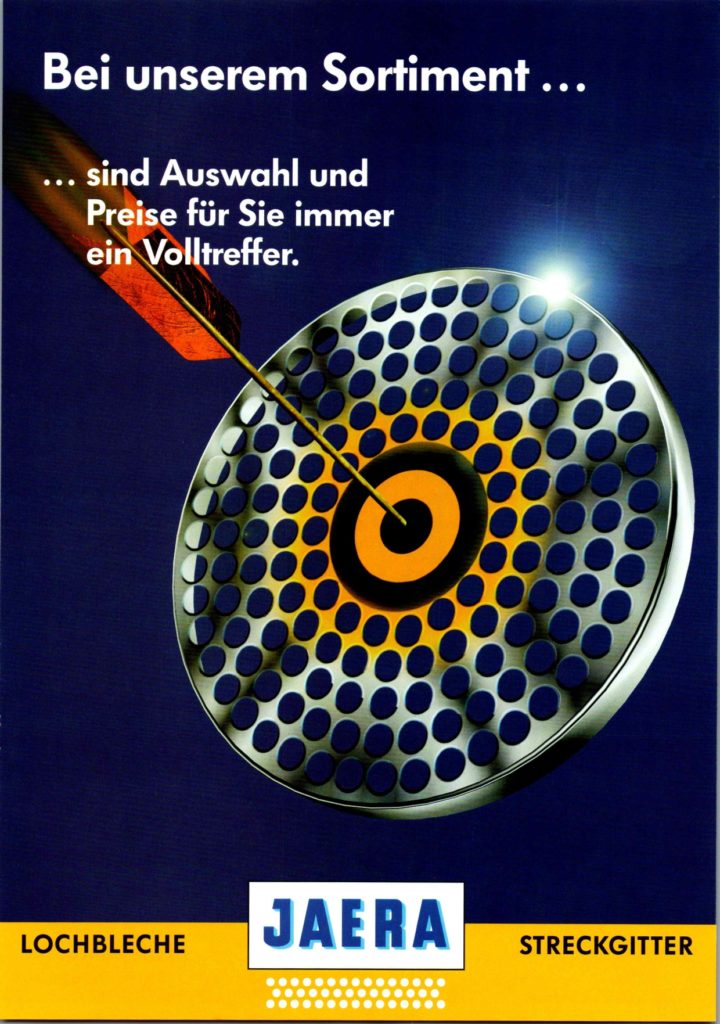 Jaera historischer Flyer