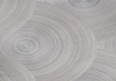 Blech aus Edelstahl 1.4301 mit Folie gebürstet | Dekor Kreismarmoriert | 1,5 x 1250 x 2500 mm
